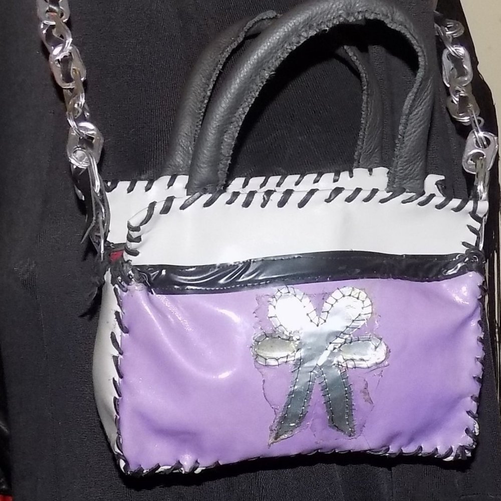 Little leather Handbag - handmade & new